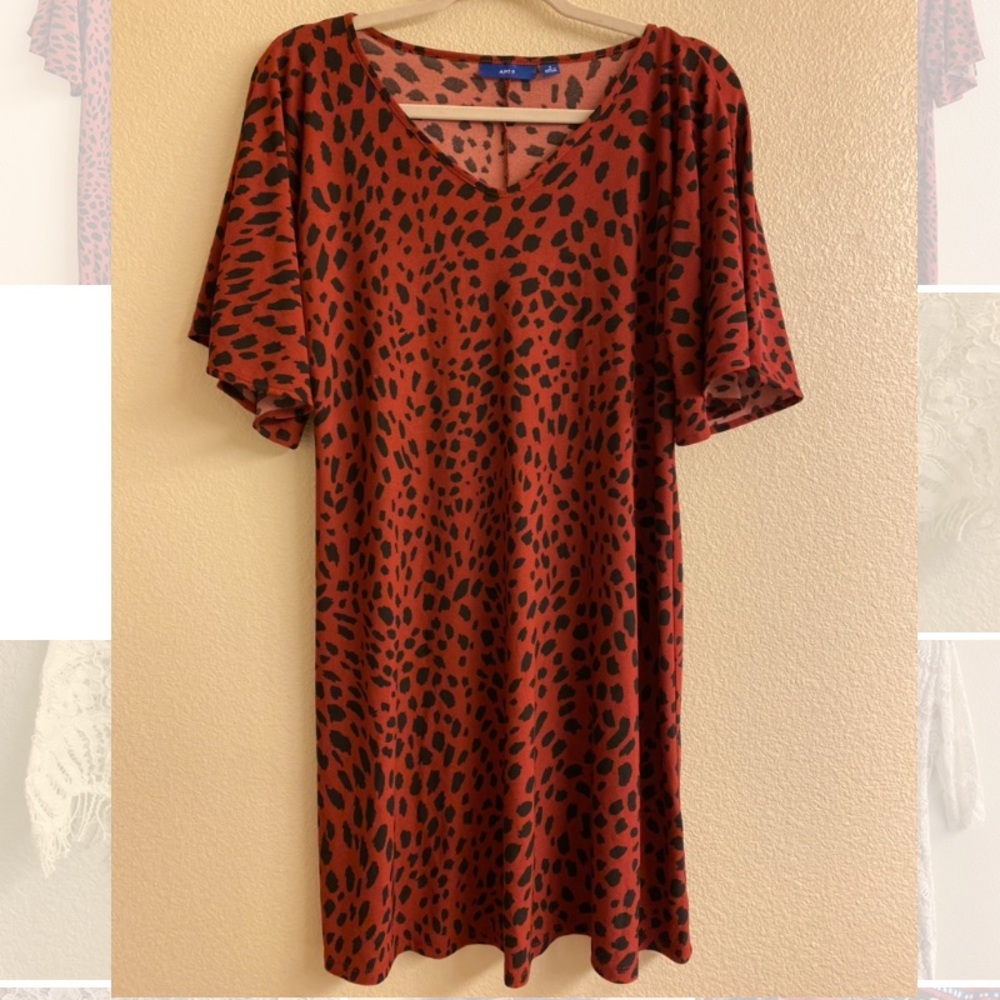 Apt. 9 Flutter Sleeve Shift Dress